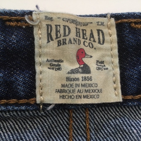 RedHead Brand Mens Straight Leg Denim Jeans - Picture 4 of 9